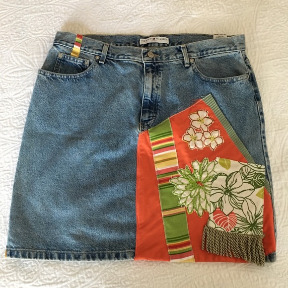 Tommy Hilfiger Dresses & Skirts - Tommy Hilfiger denim Jean skirt size 16